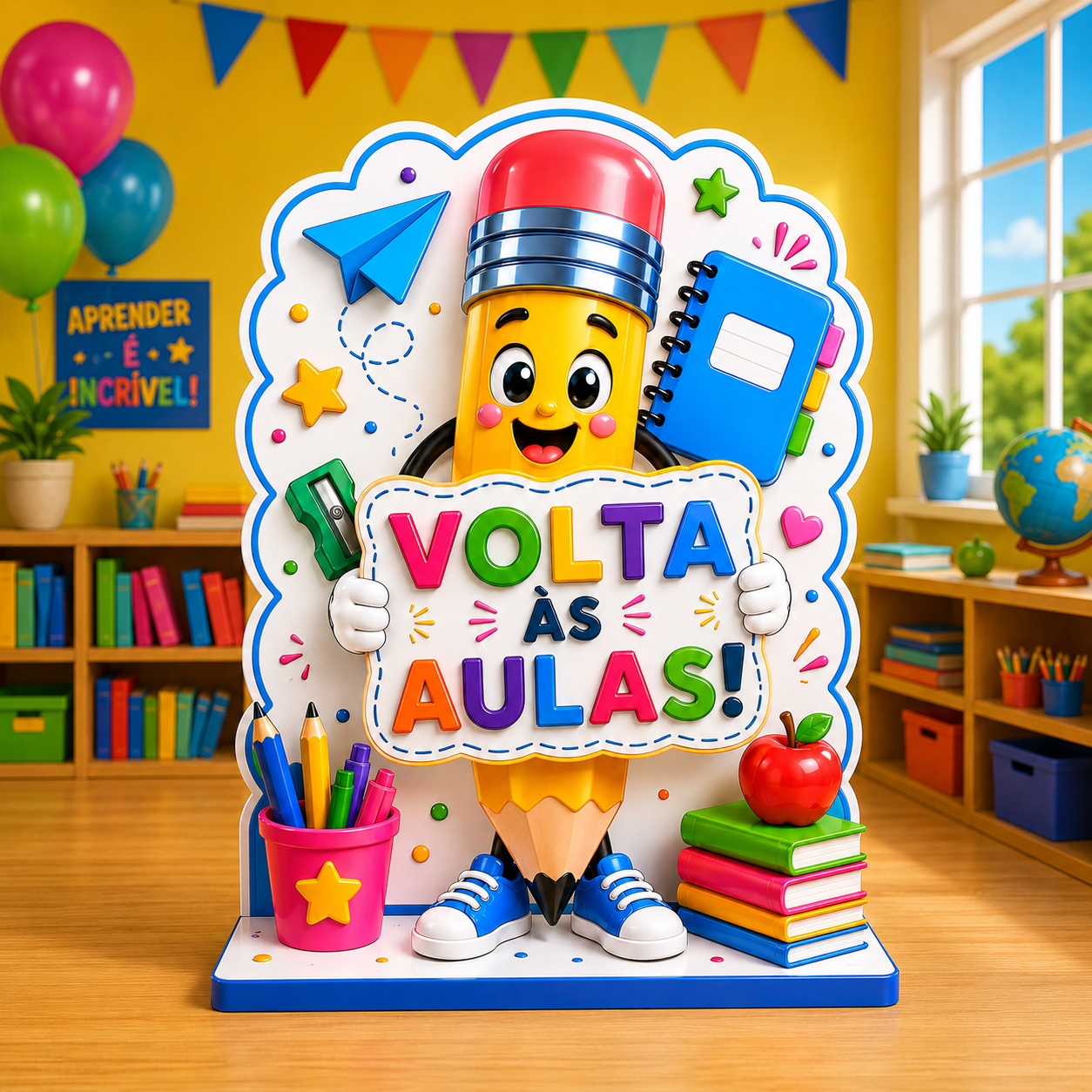 DISPLAY - VOLTA ÀS AULAS
