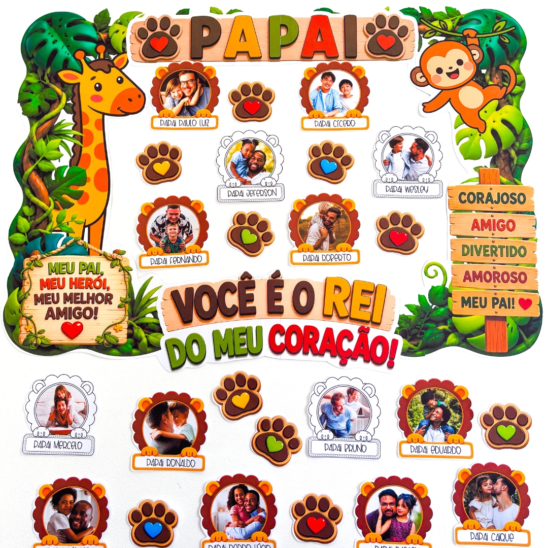 Painel Dia dos Pais – Leãozinho