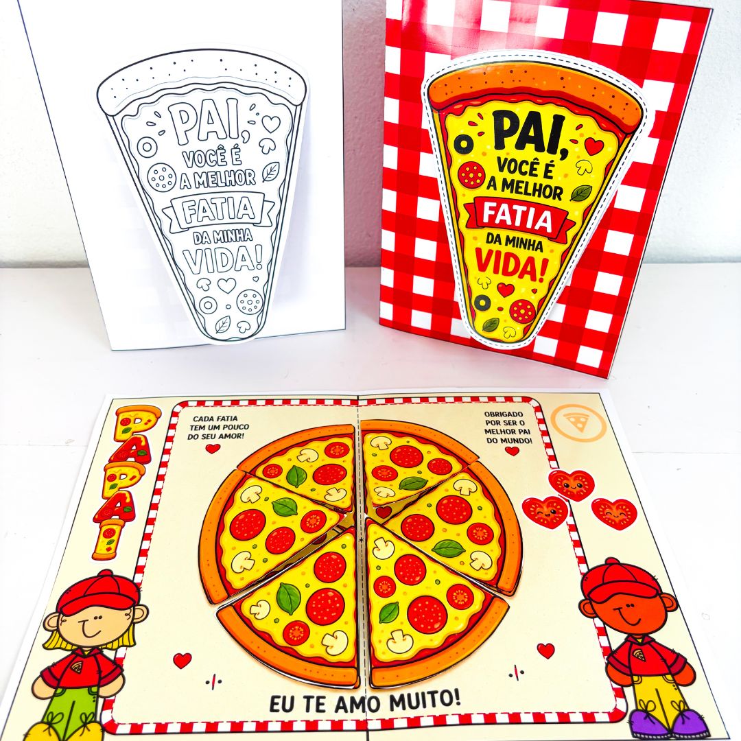 Atividade Dia dos Pais – Pizza