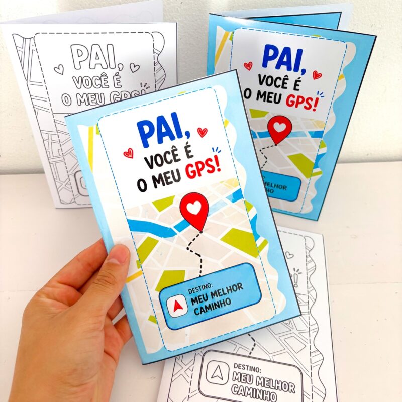DIA DOS PAIS – CARTÃO GPS DO PAPAI