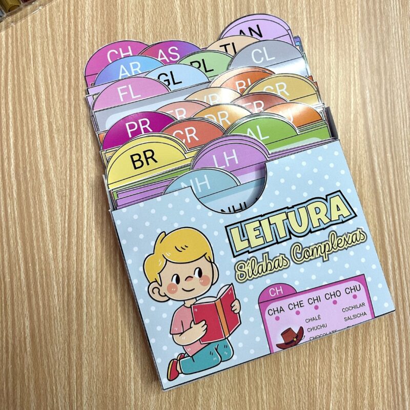 Fichas de Leitura – Sílabas Complexas